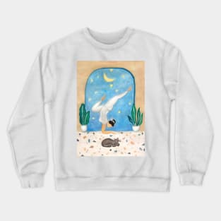 Moon Yoga Crewneck Sweatshirt